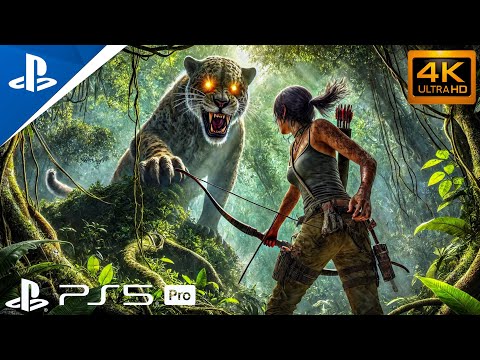 SURVIVING THE AMAZON (TOMB RAIDER) – PS5 PRO™ GAMEPLAY | 4K 60FPS