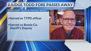 Bowie county mourns TTPD officer