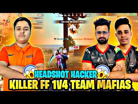 @Ind.killerff ALMOST CLUTCH 1v4 TEAM MAFIAS || DRAGSHOT KING FOR A REASON 👑 || Ft.@RDP @tgdelete25 ❤️