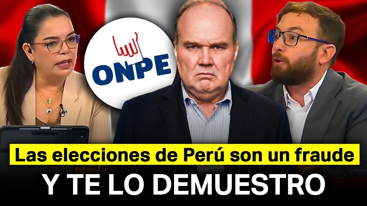 🔥 Agustín Laje EXPLOTA en Perú: prueba el fraude contra López Aliaga en TV