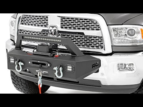 Ram Trucks Exo Winch Mount System by Rough Country
