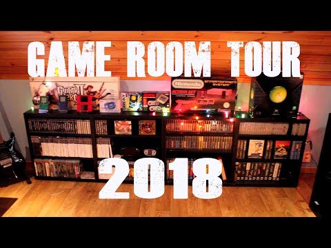 Game Room Tour 2018 || Retroverk (20+ Systems)