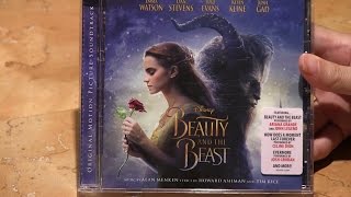 Beauty and the Beast 2017 Soundtrack CD Unwrapping