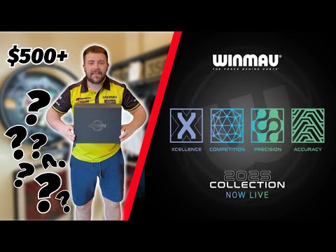 I OPENED A $500 DARTS MYSTERY BOX! - WINMAU 2025 LAUNCH UNBOXING!