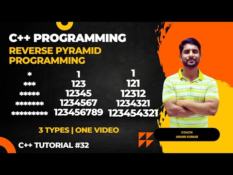 Learn Pyramid Program in C Shape Printing C Programming In Hindi - Mind ...