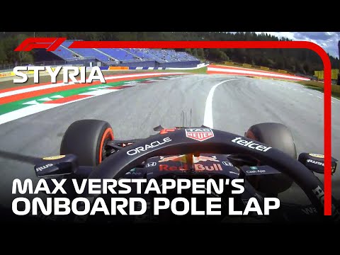 Max Verstappen's Onboard Pole Lap | 2021 Styrian Grand Prix | Pirelli