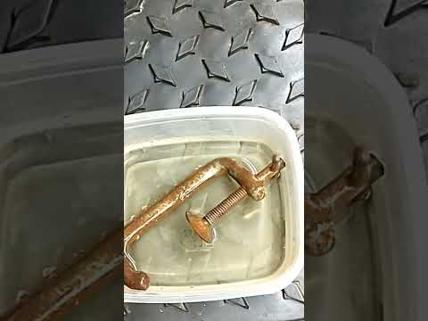 Vinagre y bicarbonato para sacar oxido