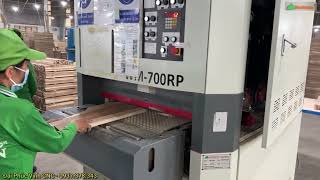 Cặp Đôi Máy Chà Nhám Thùng WM-700RP tại các cty làm gỗ xuất khẩu Đồng Nai