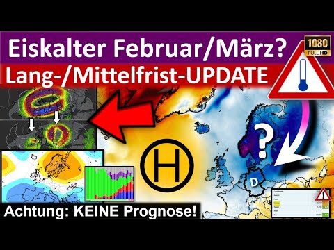 Kommt die Abrechnung im Februar? Mittelfrist, Polarwirbel-Split UND was mir garnicht gefällt...!