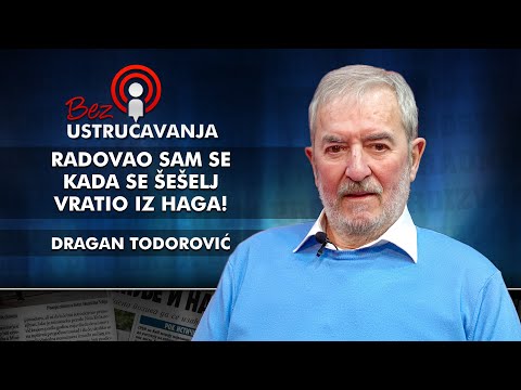 Dragan Todorović - Radovao sam se kada se Šešelj vratio iz Haga!