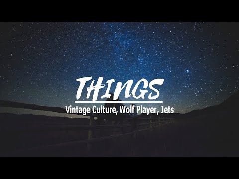 Vintage Culture, Wolf Player, Jets - Things (Tradução)