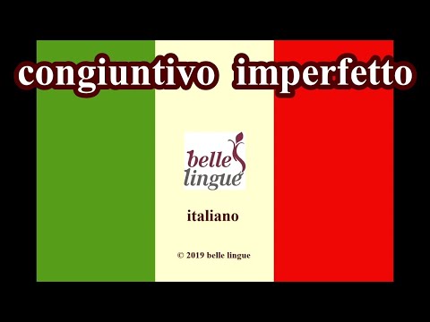 Italienisch Fortgeschrittene II - Italienisch Konjunktiv - Italienisch congiuntivo imperfetto