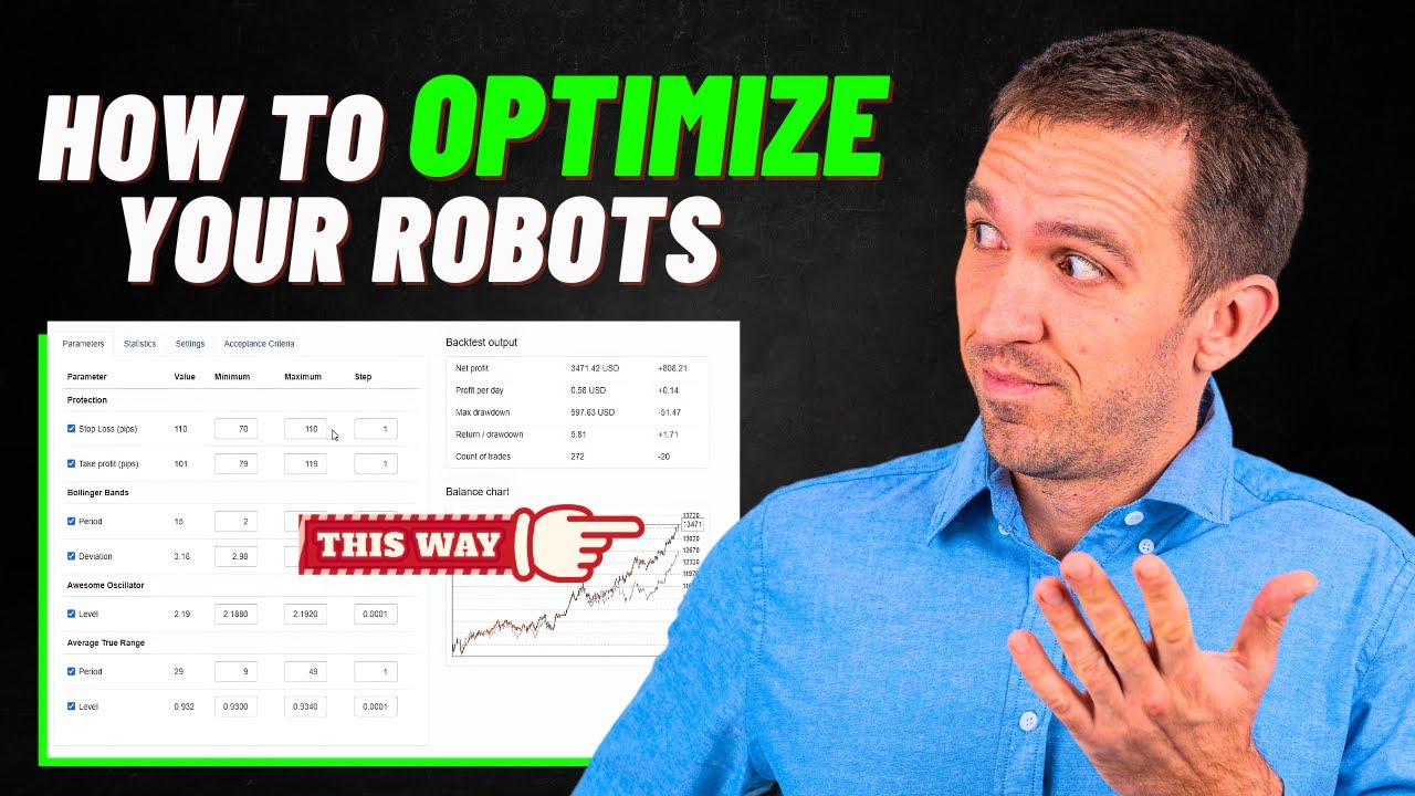 How to Optimize Expert Advisors on MT4, MT5 and EA Studio Strategy Builder