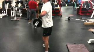 Barbell Sumo Upright Row exercise video thumbnail