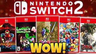 A LOT of Unannounced Nintendo Switch 2 Games May Have Just LEAKED!