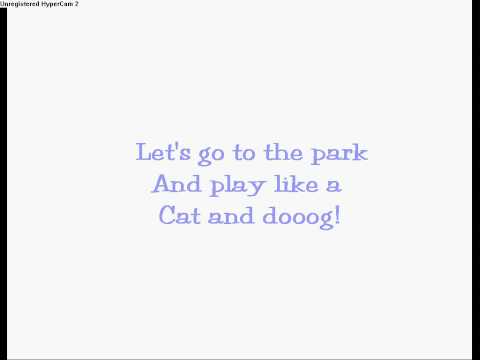 October Pet of the Month Song-Cats and Dogs (Why do we always fight?) Lyrics