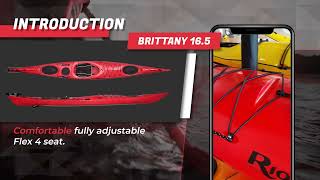 Video thumbnail for Riot Brittany 16.5 Touring Sit In Kajak - Skeg + Ruder 3