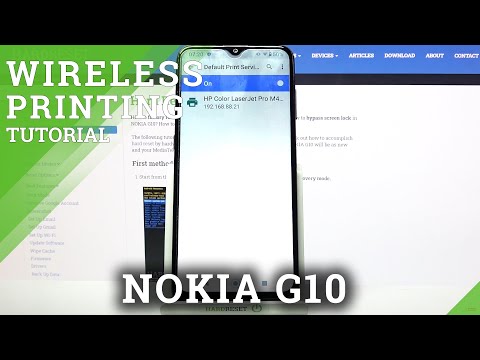 How to Connect Printer to NOKIA G10 - Wireless Printing