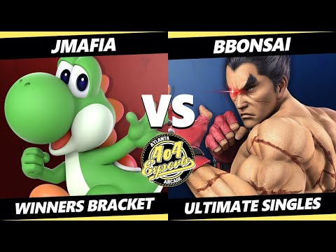 4o4 Smash Night 61 - Jmafia (Yoshi, Brawler) Vs. BBonsai (Kazuya, Terry) SSBU Ultimate Tournament