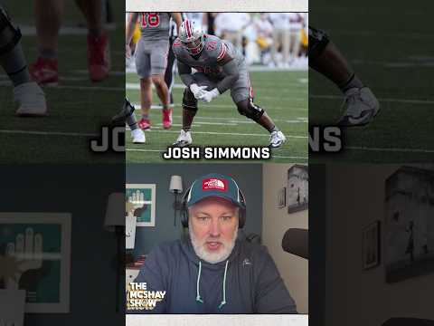 Josh Simmons: Most Gifted Tackle in this Class? | The McShay Show
