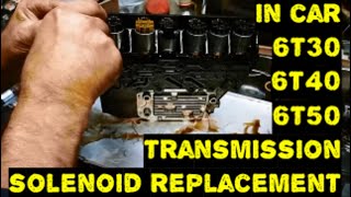 How 6T40 TRANSMISSION SOLENOID Remove & Replace 6T30 6T35 6T40 6T45 6T50 Holden Chevrolet GMC