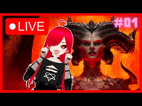 🔴[LIVE]Diablo IV - Day 1 Early Access[Part 01][VTuber]