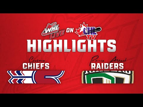 Spokane Chiefs at Prince Albert Raiders 10/9 | WHL Highlights 2024-25