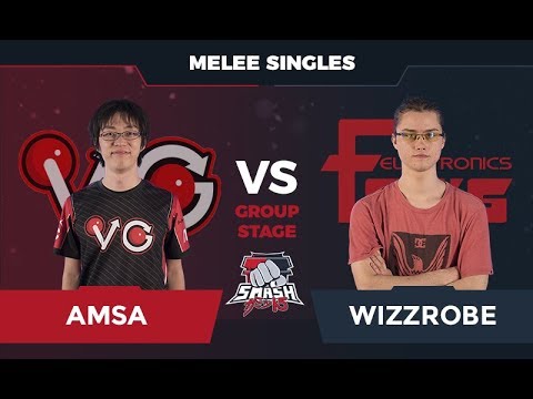 aMSa vs Wizzrobe - Melee Singles: Group A - Smash Summit 5