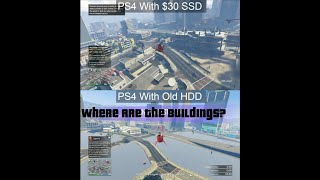 GTA V: PS4 HDD VS $30 SSD - Which is Better?