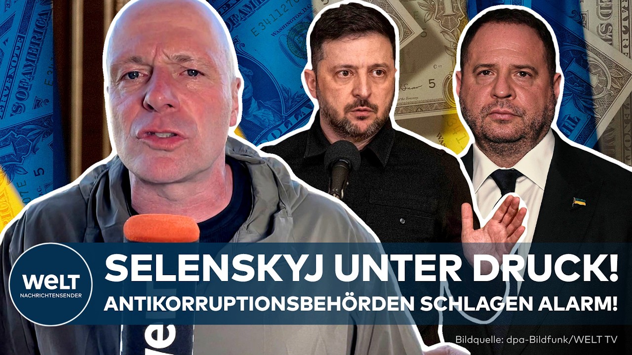 UKRAINE-KRIEG: Selenskyj unter Druck! Geldwäsche-Skandal und Krieg treffen die Ukraine hart!