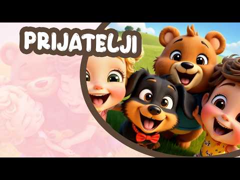 Prijatelji - Medo Minja , Noa , Luna i Blu | Minja i Prijatelji