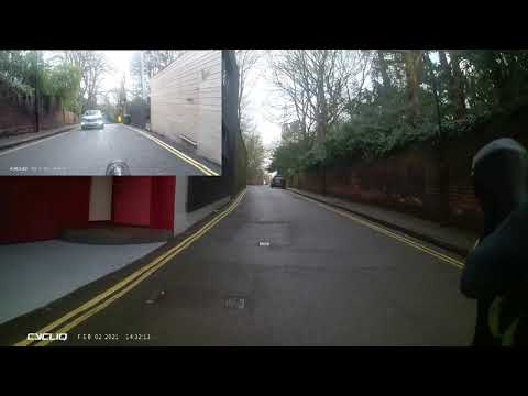 HW65HZG - Close Pass to Park - Warning Letter