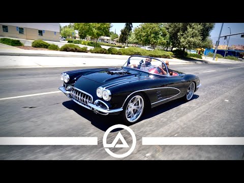 572 Big Block 1958 Chevrolet Corvette with Custom Red Interior