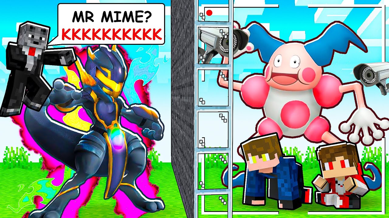 TROLLEI meus AMIGOS DESCOBRINDO o POKEMON SECRETO DELES com CÂMERAS no MINECRAFT