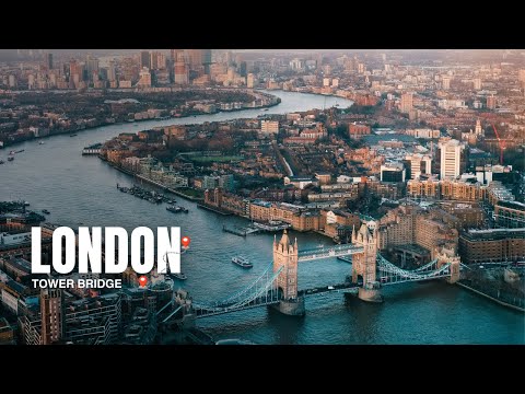 Self Guided Walking Tour London Tower Bridge in 4K HDR | October 2025