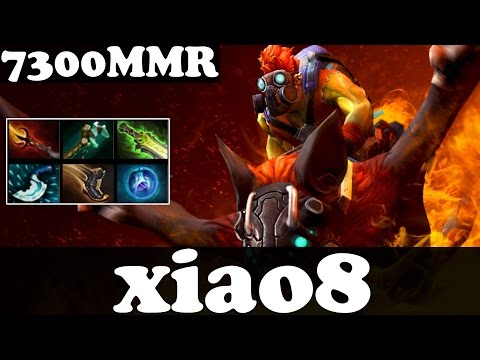Dota 2 - xiao8 7300 MMR Plays Batrider - Ranked Match Gameplay