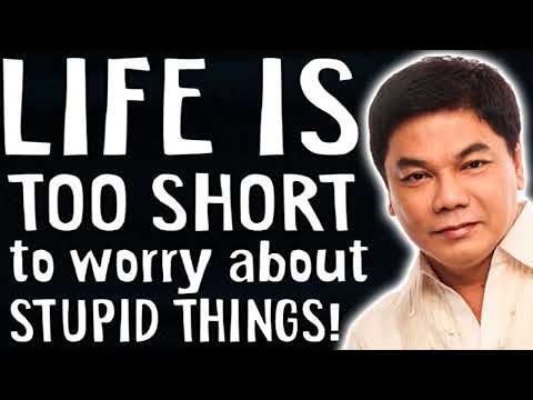Ed Lapiz Preaching 2023 🆘 Life Is Too Short To Worry About Stupid Things! 🔝