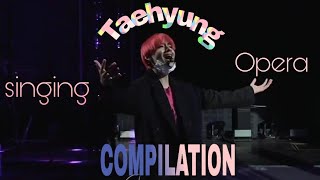 Taehyung singing opera compilation