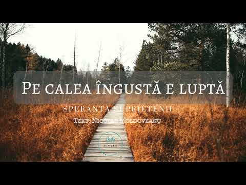 Pe calea îngustă e luptă - Speranța și prietenii /cu versuri