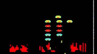 Electron Invaders - Acorn Electron gameplay