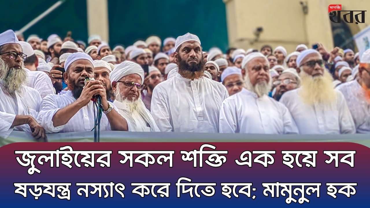 জুলাইয়ের সকল শক্তি এক হয়ে সব ষড়যন্ত্র নস্যাৎ করে দিতে হবে; মামুনুল হক
