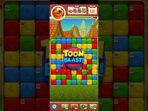 Toon Blast Level 2553 No Boosters Series