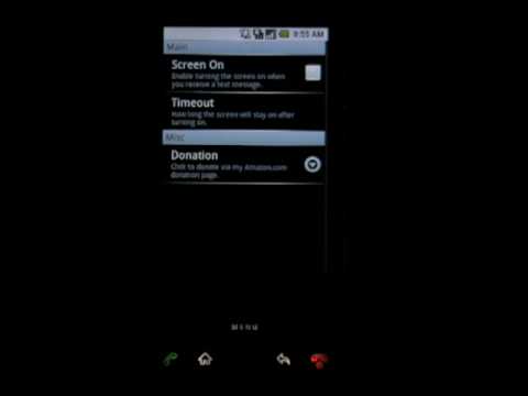 SMS Screen Android App Review - AndroidApps.com