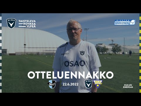 ACOTV: Reservin otteluennakko Komeetat - AC Oulu / OLS 22.6.2022 (Kakkonen)