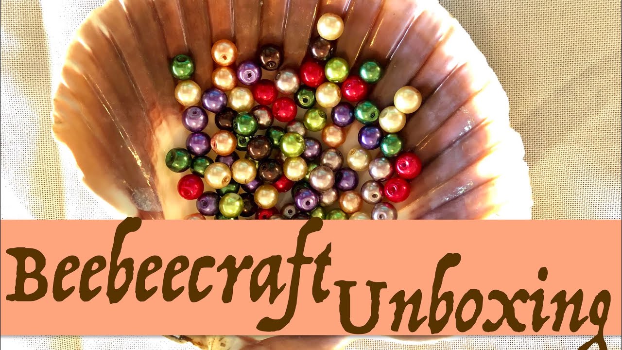 Beebeecraft Unboxing - Beads, Bookmarks and Embellishments