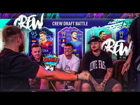 Wer bekommt den BEUGEN HAMMER .. 😱🔥CREW Draft Battle ENDET in SCHMERZEN 🤣FIFA 20