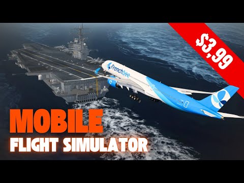 You WON'T BELIEVE How I Landed HUGE Airliners in MOBILE Aerofly FS