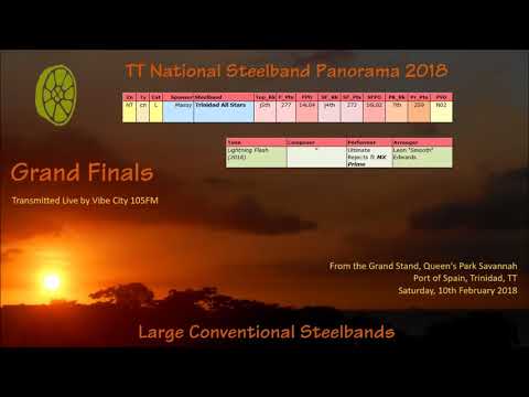 Pano Finals Large 2018 - Trinidad All Stars SO - Lightning Flash (2018) (Arr Leon 'Smooth' Edwards)