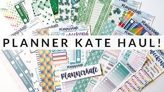 PLANNER KATE HAUL! - MARCH KITS!