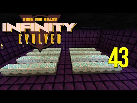 Minecraft FTB Infinity Evolved Ep: 43 - Hooking In The Deep Storage
